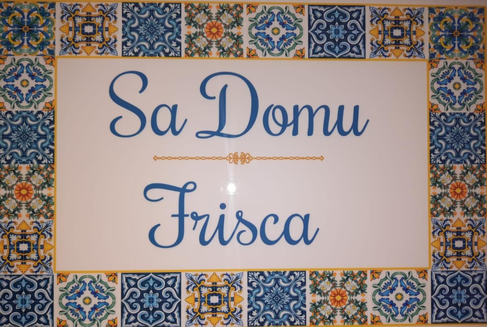 Ferienwohnung Sa Domu Frisca Domusnovas Exterior foto